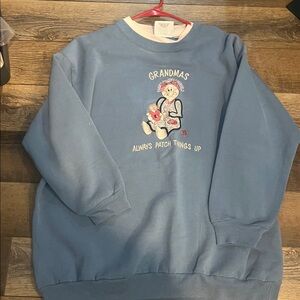 Vintage Cheek-O sweater grandmas always patch things up